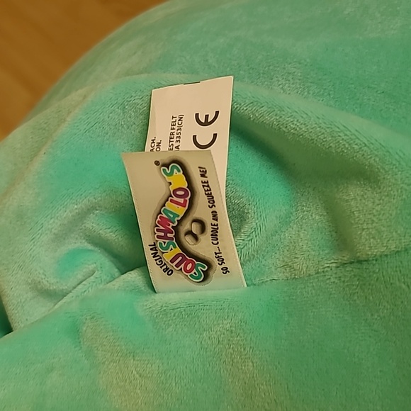 Kellytoy Squishmallows Green Teal Dragon Plush Toy Stuffed Animal 27" Ta… - Picture 8 of 10